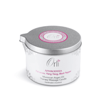 Aphrodisia massage candle melted oil texture and warm intimate ambience