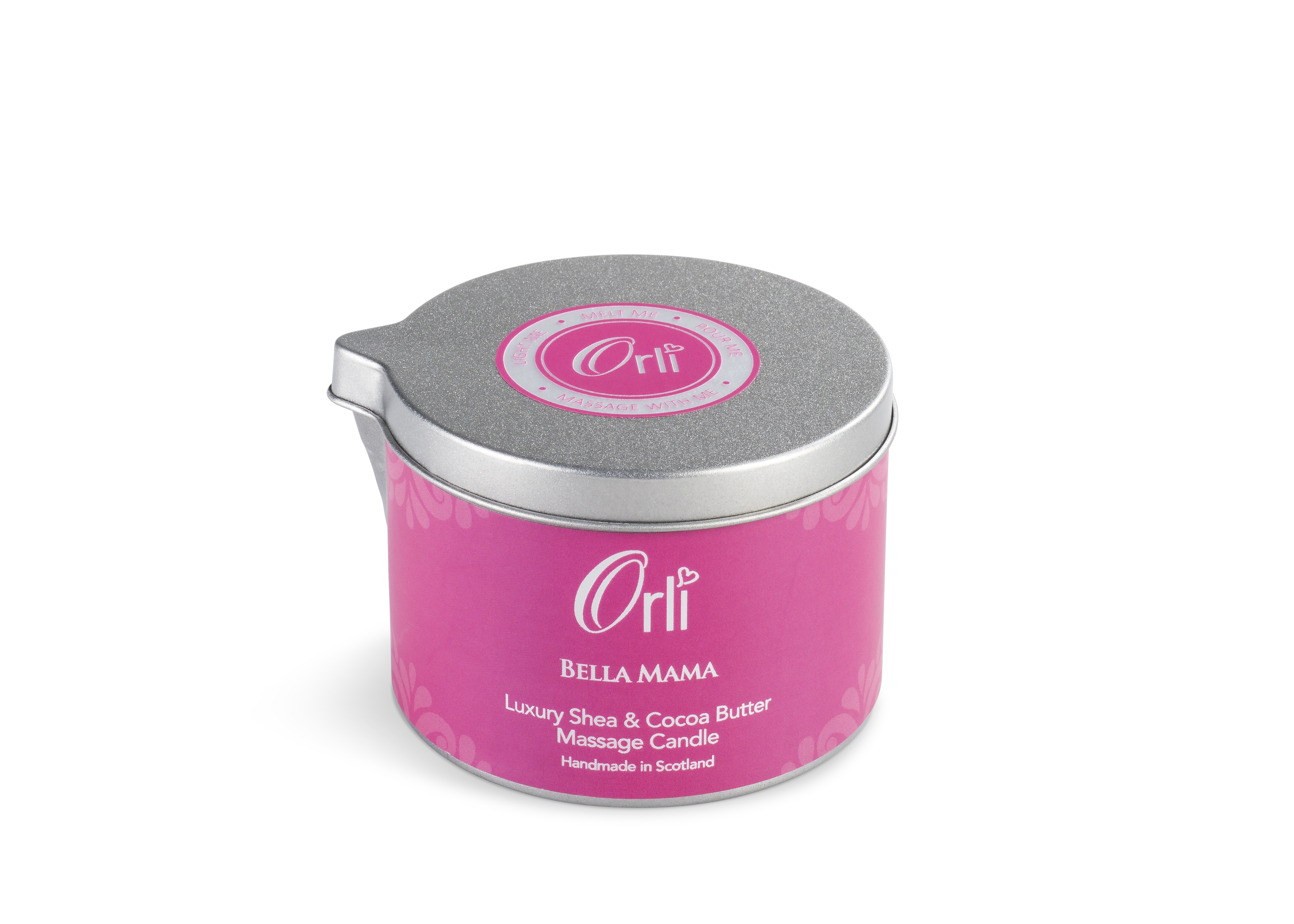 A beautiful massage candles suitable for mothers-to-be