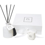 Black Pomegranate luxury gift box with fragrance products for indulgent self care and gifting