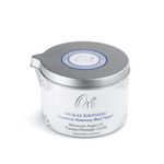 Muscle soothing massage candle melted oil texture and warming relief for tired muscles