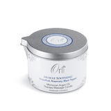 Muscle soothing massage candle melted oil texture and warming relief for tired muscles