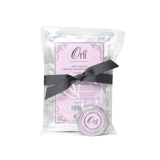 Rose quartz crystal facial collection for soothing skincare, facial massage and relaxing self care rituals