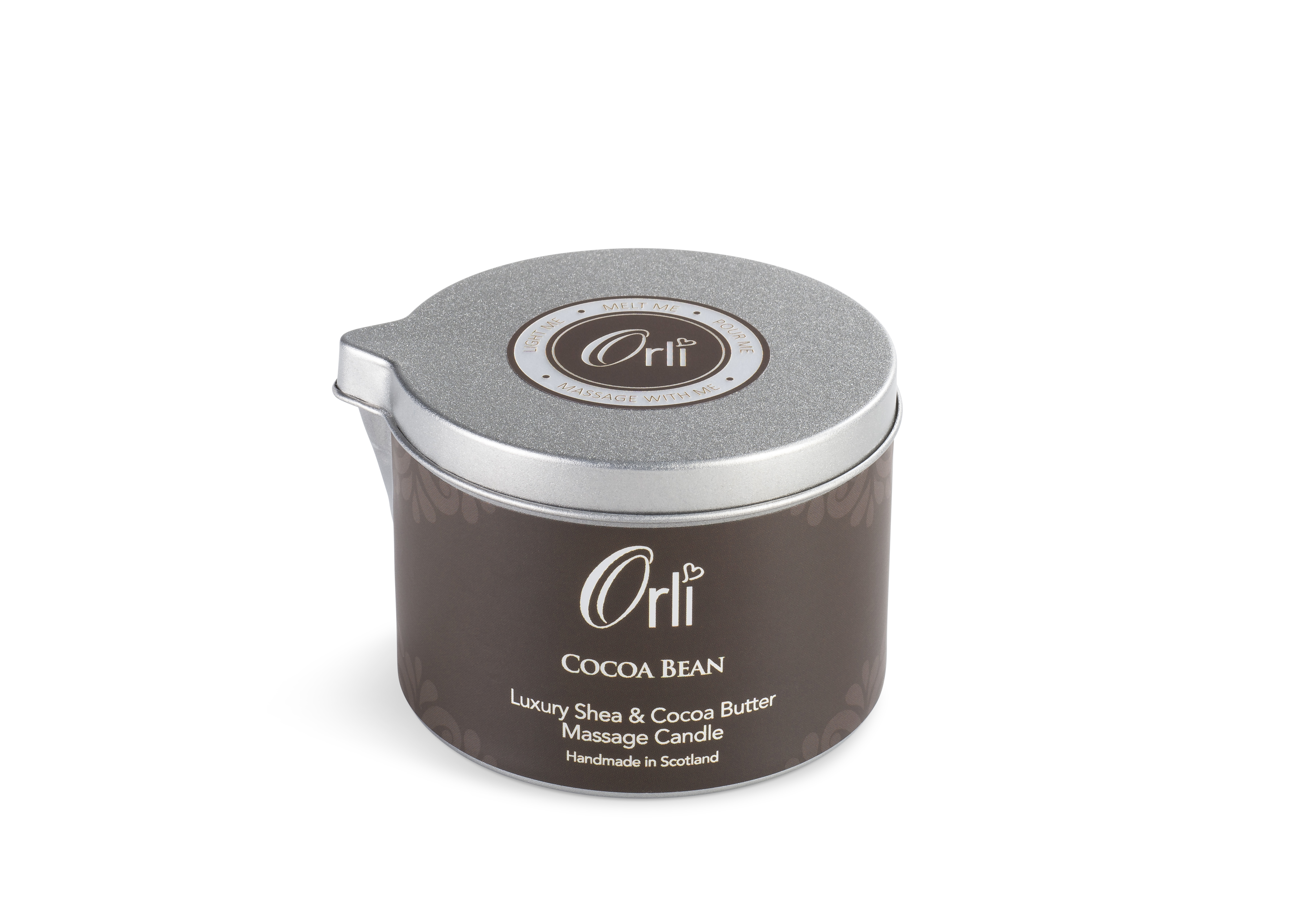 Cocoa Bean Massage Candle by Orli