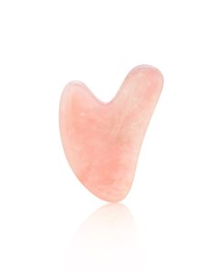 orli rose quartz gua sha tool